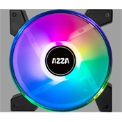 AZZA Hurricane II ARGB fan KIT 12cm 4-in-1 set + RF Remote control
