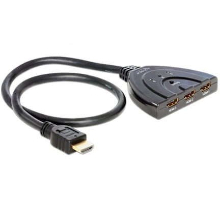 DELOCK HDMI 3 - 1 Switch bidirectional (87619)