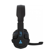 Ewent PL3320 Gaming Headset Black/Blue