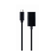 GEMBIRD USB Type-C to DisplayPort adapter cable, 4K, 15 cm, black