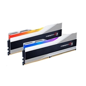 G.SKILL Trident Z5 RGB DDR5 5200MHz CL36 32GB Kit2 (2x16GB) Intel XMP Silver