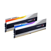 G.SKILL Trident Z5 RGB DDR5 5600MHz CL36 32GB Kit2 (2x16GB) Intel XMP Silver