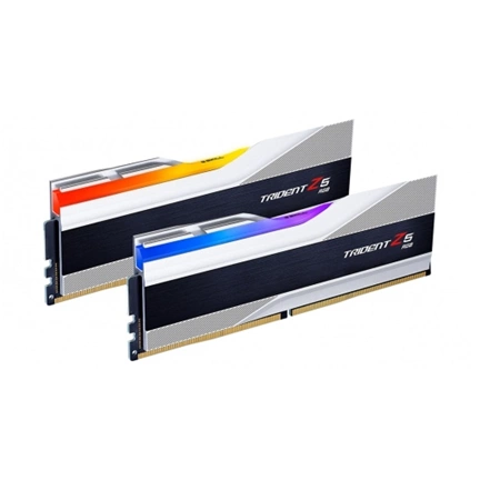 G.SKILL Trident Z5 RGB DDR5 5600MHz CL40 32GB Kit2 (2x16GB) Intel XMP Silver