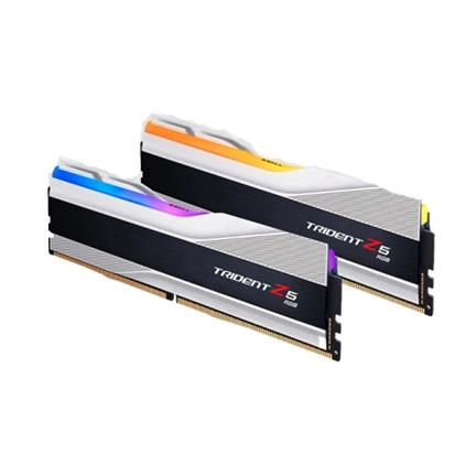 G.SKILL Trident Z5 RGB DDR5 7600MHz CL36 32GB Kit2 (2x16GB) Intel XMP Silver