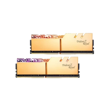 G.SKILL Trident Z Royal DDR4 4000MHz CL15 64GB Kit8 (8x8GB) Intel XMP Gold