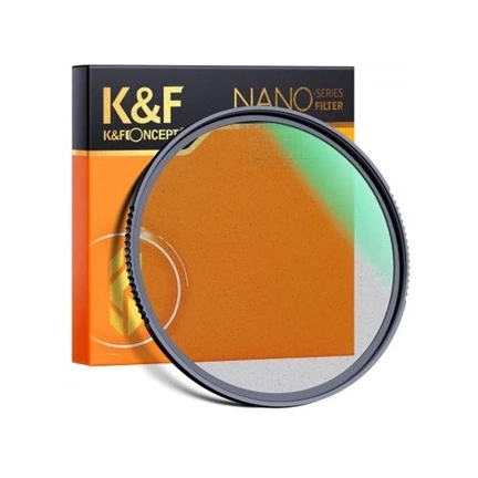 K&F Concept 55MM Nano-X Black Mist lágyító szűrő 1/2, Karcálló
