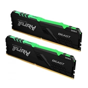 KINGSTON Fury Beast RGB DDR4 3000MHz CL15 32GB Kit2