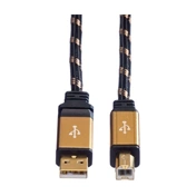 ROLINE Gold USB 2.0 A/B 1,8m