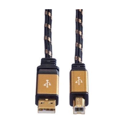 ROLINE Gold USB 2.0 A/B 1,8m