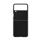SAMSUNG Galaxy Z Flip3 bőrtok - fekete