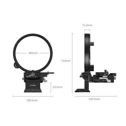 SMALLRIG Horizontal-to-Vertical Mount Plate Kit for FUJIFILM Specific GFX Series Cameras 4305