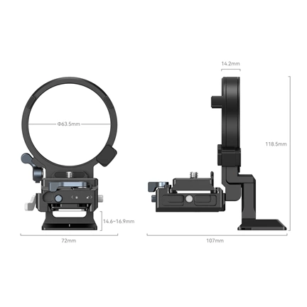 SMALLRIG Horizontal-to-Vertical Mount Plate Kit for Sony Alpha 1 / Alpha 7 / Alpha 9 / FX Series 4244
